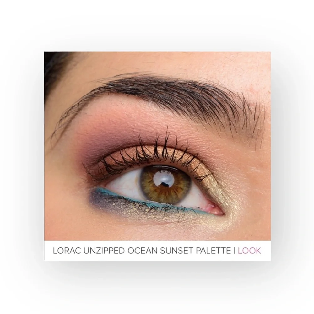 new Lorac ☀︎︎ Mermaid Ocean Sunset Palette ☀︎ 10 Gorgeous Eyeshadow Colors ☀︎